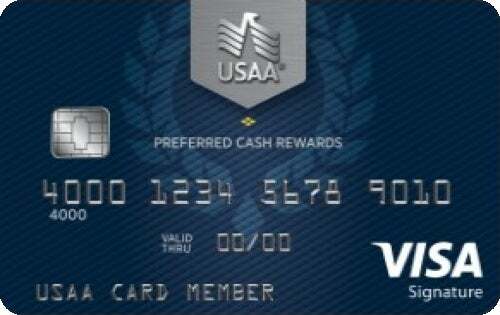 Carta USAA Preferred Cash Rewards Visa® Signature