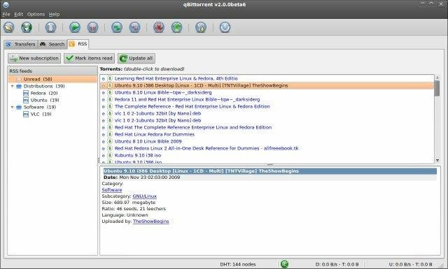 qBittorrent Online-Torrent-Downloader